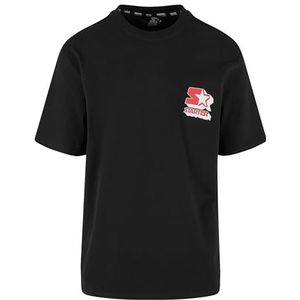 Starter Black Label T-shirt voor heren, zwart, L