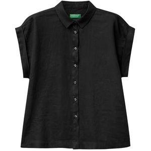 United Colors of Benetton Overhem, Zwart, S