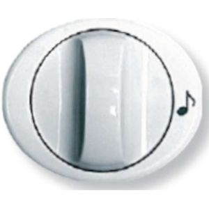 Niessen Touch - cap + potentiometer knop wit