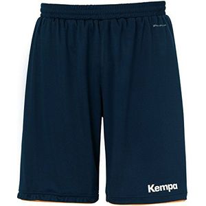 Kempa Heren Emotion Shorts, marine/oranje, XS