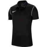 Nike Uniseks-Kind Short Sleeve Polo Y Nk Df Park20 Polo, Zwart/Wit/Wit, BV6903-010, XL