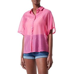 s.Oliver BLACK LABEL Dames Blouse, Dunkelrosa, 66