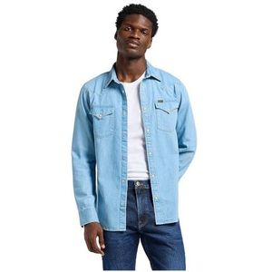 Lee - Regular Western - Overhemd - Lichtblauw - Lange Mouwen