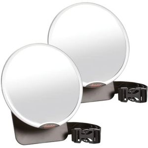 Diono Easy View Mirror, zilver (verpakking van 2)