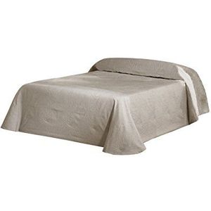 Eysa 180 cm 75 Polyester 25 Procent Katoen Piramide Sprei, Beige 11, 200