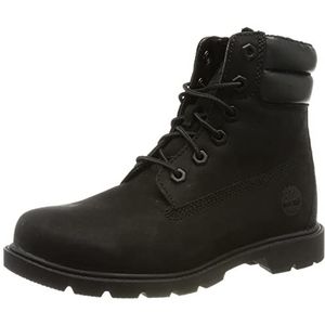 Timberland - Linden Woods - Kuitlaarzen - Zwart - 15 cm - Gevoerd met Imitatiebont