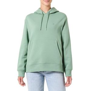 GANT Shield hoodie voor dames, Kalamata Green, XS