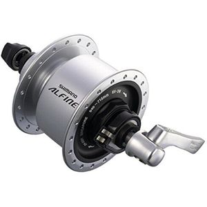 Shimano Alfine naafdynamo, zilver, 10 x 6 x 4 cm