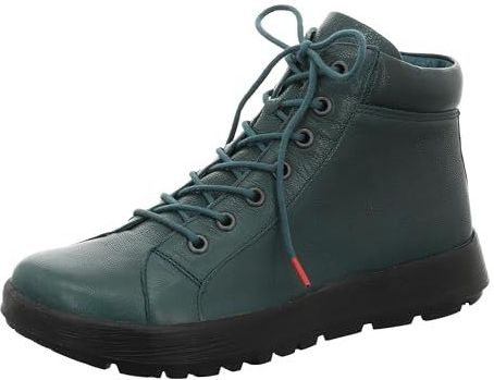 Think! Comoda enkellaarsjes voor dames, Petrol 7010, 38 EU Smal