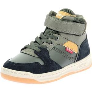 Kickado, uniseks hoge sneakers, Kaki, 24 EU