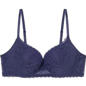 Women'secret Frozen Collection Push Up BH voor dames, blauw, 100B