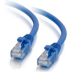 C2G 5M Cat5e Ethernet RJ45 hoge snelheid netwerk kabel, LAN Lead Snagless UTP LSZH-BLU