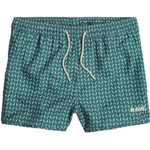 G-Star RAW carnic 2.0 ao zwemshort, meerdere kleuren (Blue Spruce Chevron D24482-c331-g469), XS