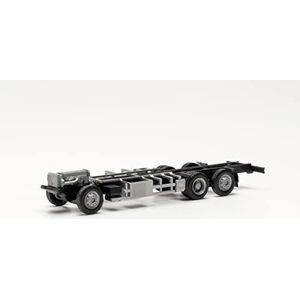 herpa Iveco S-Way LNG modelbouwset vrachtwagen chassis met ondervloerkoelingsunit 2 stuks getrouw in schaal 1:87, deelservice model vrachtwagen voor Diorama, modelbouw verzamelobject,