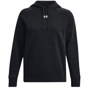 Under Armour Sweatshirt dames Ua Rival Fleece Hoodie , Zwart/Wit , L