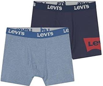 Levi's Kids Boxershort Batwing- set van 2 Donkerblauw/Lichtblauw