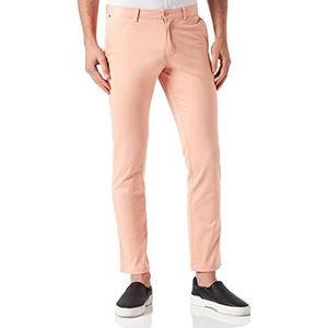 Tommy Hilfiger Bleecker Th Flex Satin Gmd Broek heren, Guava (stad), 34W / 34L