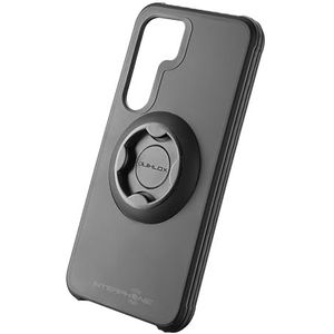 INTERPHONE Quiklox Tetraforce Beschermhoes voor Samsung S24 Ultra voor bevestiging aan de motorfiets, auto of fiets, Quiklox, beschermhoes voor motorfiets, modulair systeem Quiklox, snelsluiting