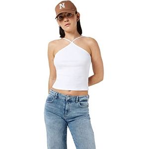 Noisy may Nmmaya S/L Noos Top, wit (bright white), XS