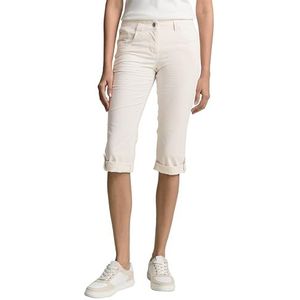 Tom Tailor - 1046478 - Damesbroek - Delicate Champagne Stripe - Tapered Fit