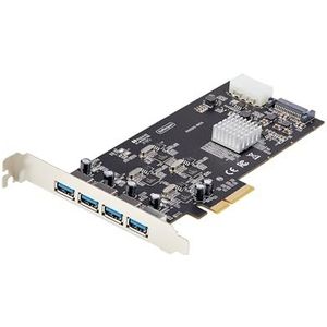 StarTech - 4-Poorts USB-A PCIe Kaart - 5 Gbps - Controlekaart