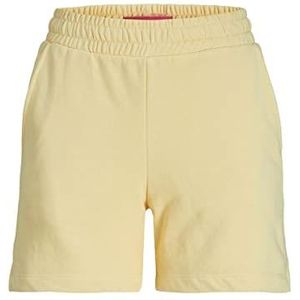 Jack & Jones JXALFA HW REG SWT SN Shorts, voor dames, kleur Sunlight, maat XL, zonlicht, XL