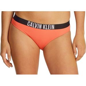 CALVIN KLEIN Dames BIKINI Zwembroek, Roze (Dazzling Coral), XS, Roze (Dazzling Coral), XS