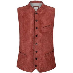 Stockerpoint Ottavio Vest voor heren, traditioneel vest, Rood, 54