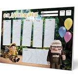 Grupo Erik A4 Weekplanner Pixar Up - Bureauplanner met 54 afscheurbare vellen - Tafelkalender