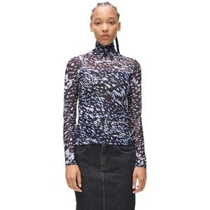 Karl Lagerfeld - A4W17016 - Blouse - Met Lange Mouwen - Mesh - Abstract Print