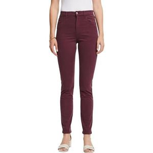 ESPRIT Damesbroek, 600/bordeaux red., 34W / 30L