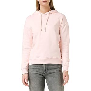 Urban Classics Damestrui met capuchon Ladies Hoody, Basic Sweater verkrijgbaar in vele kleuren, maten XS - 5XL, roze, XL