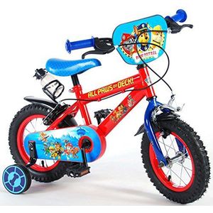 Volare Unisex Youth 61250-CH-IT kinderfiets, blauw, rood, peuter