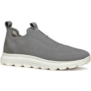 Geox - U Spherica A - Herensneakers - Donkergrijs - 46 EU