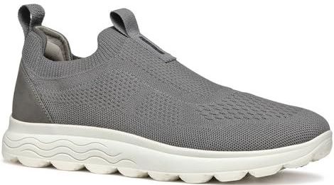 Geox - U Spherica A - Herensneakers - Donkergrijs - 46 EU