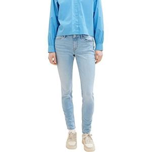 TOM TAILOR Denim Dames Jona Extra Skinny Jeans 1036993, 10125 - Random Bleached Blue Denim, 32W / 32L