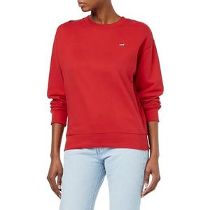 Levi's Standard Crew Sweatshirt Vrouwen, Script Red, XL