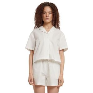 Urban Classics - Seersucker - Damesshirt - Wit