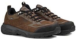 Aigle - Palka Wandelschoenen - Groen - Leer - Waterdicht, Ademend Membraan