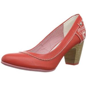 s.Oliver Casual 5-5-22404-32 damespumps, Rood Chili 533 533, 36 EU