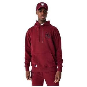 New Era League Essntls Os Hoody Neyyan Carblk New York Yankees Sweatshirt met capuchon voor heren