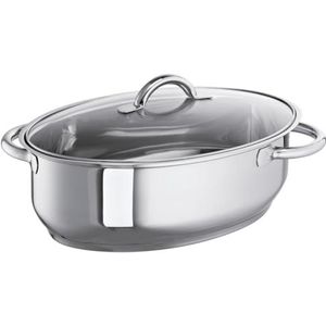 Schulte-Ufer 6768-38 Zicht-braadpan, 38 cm, 9,00 l inductie