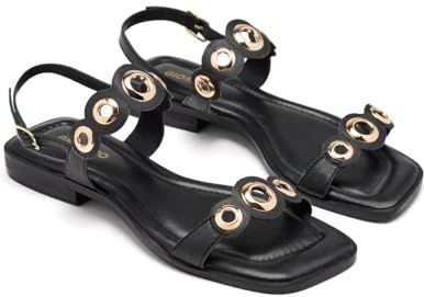 GIOSEPPO - Siren - Platte Sandalen - Zwart