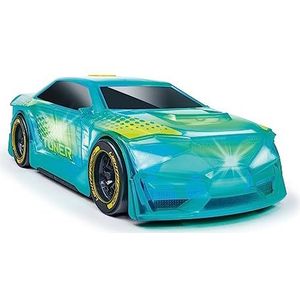 Dickie Toys - Lightstreak Tuner - Lichtgevende speelgoedauto met frictie - Licht & geluidsverandering - Inclusief batterijen - 20 cm