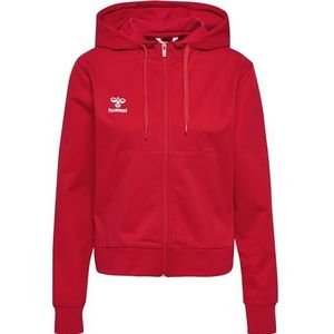 hummel - Hmlgo 2.0 - Dameshoodie - True Red - Met Rits