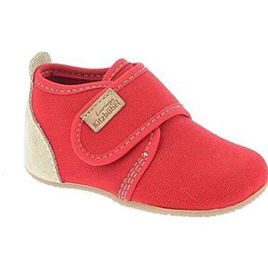 Living Kitzbuhel Klittenband Uni, Unisex Baby Wandelende Baby Slippers, Rode Rot 350, 34 EU