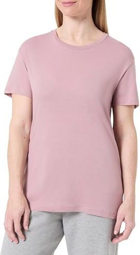 REPLAY Dames T-shirt met korte mouwen met ronde hals, Powder Rose 465 (roze), L