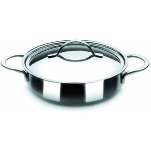Hapjespan - Rood - Aluminium