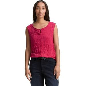 TOM TAILOR Damestop, 37989 - Raspberry Red, XXL
