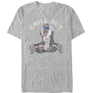 Disney The Lion King - Chill Out Unisex Crew neck T-Shirt Melange grey L